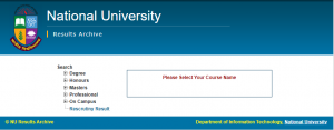 Degree 2nd Year Result