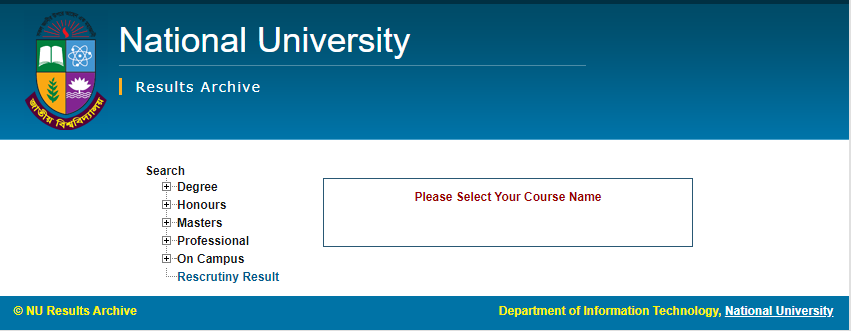 Degree 2nd Year Result
