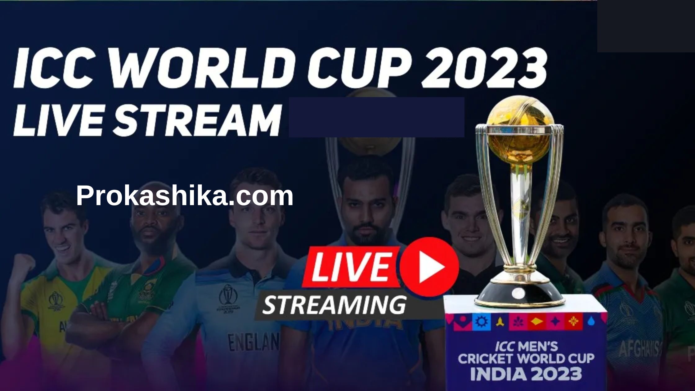 Cricket World cup 2023 Live Stream